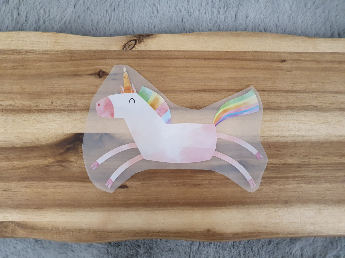 Bügelbild Einhorn 2