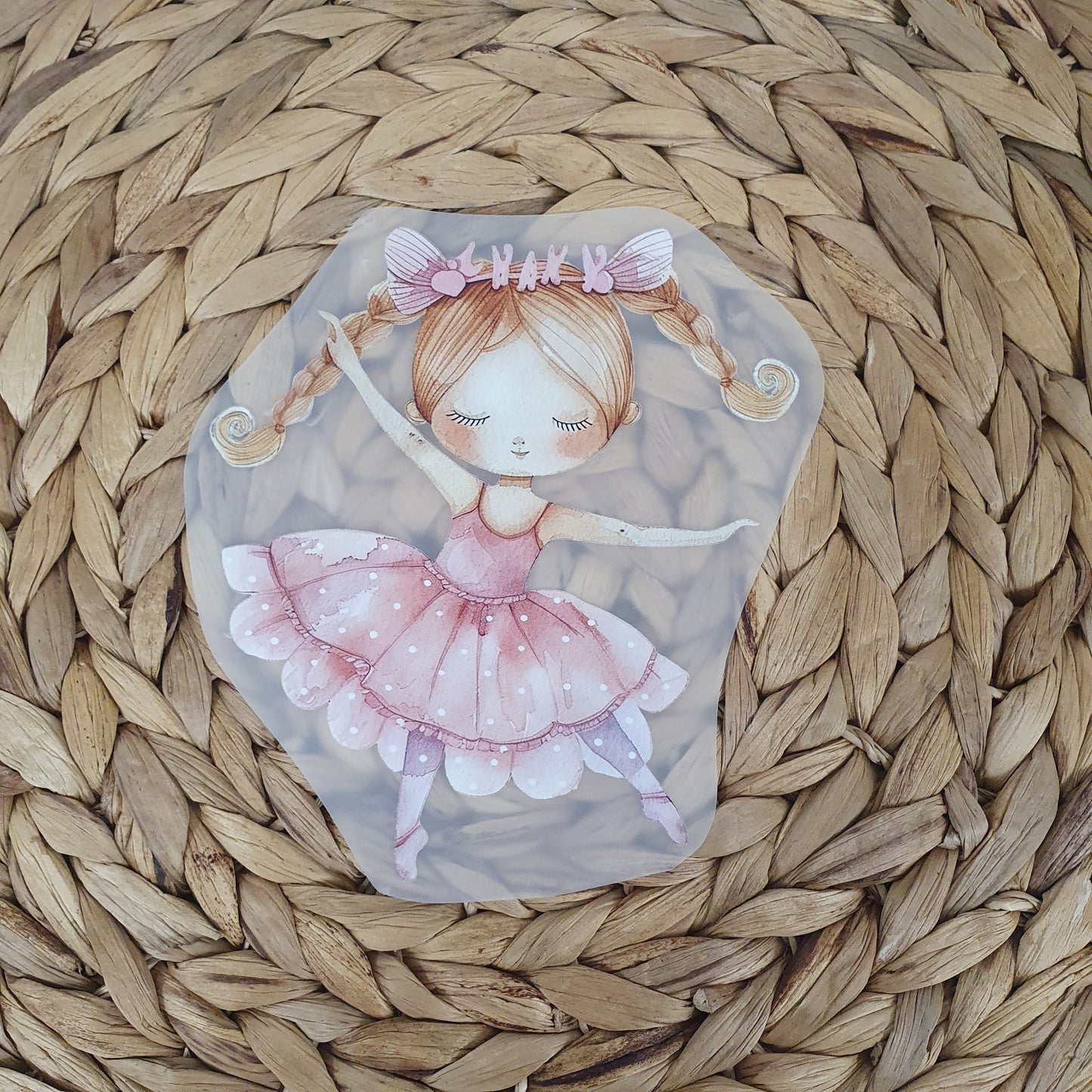 Bügelbild Ballerina 3