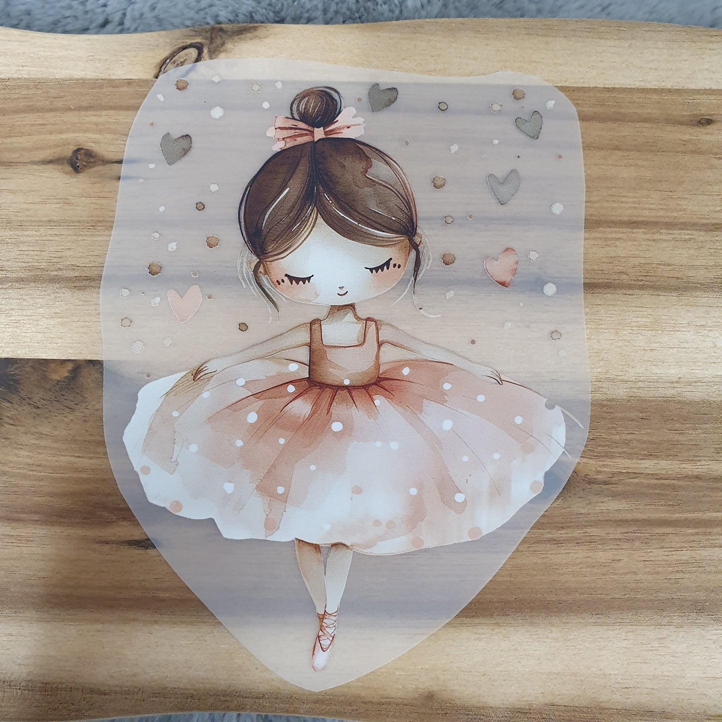 Bügelbild Ballerina 2