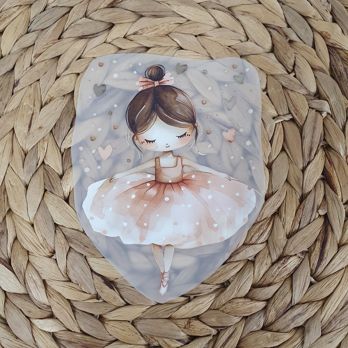 Bügelbild Ballerina 2